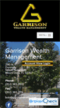Mobile Screenshot of garrisonwealth.com
